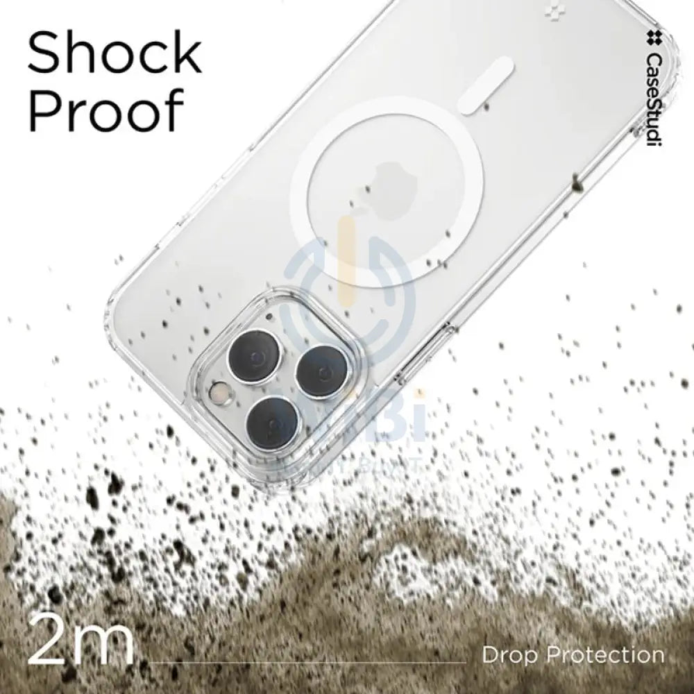 Casestudi Explorer MagSafe Case For Apple iPhone 14 Pro - Clear Accessories > Mobiles & Tablets