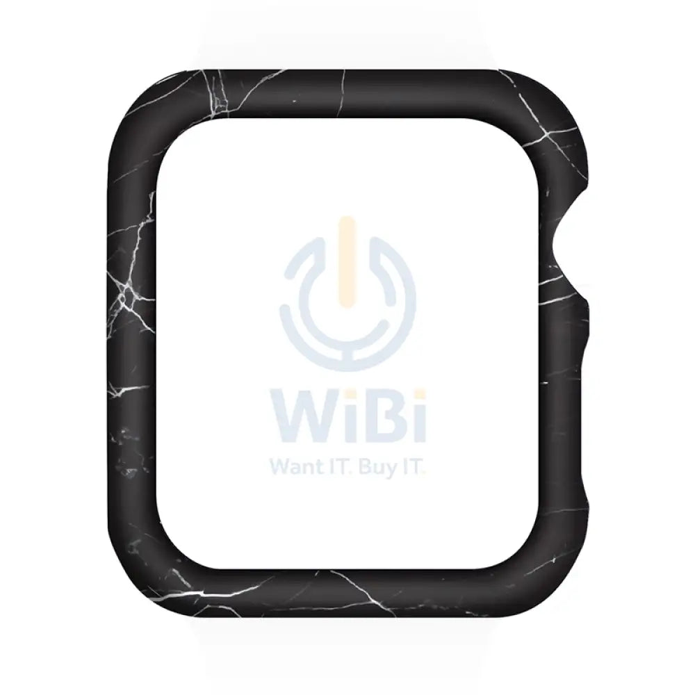 Casestudi Prismart Case For Apple Watch Series 7- 45mm - Marble Black Accessories > Smart Watches > Cases & Screen