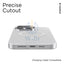Casestudi Ring + MagSafe Case For Apple iPhone14 Pro Max - Clear Accessories > Mobiles & Tablets