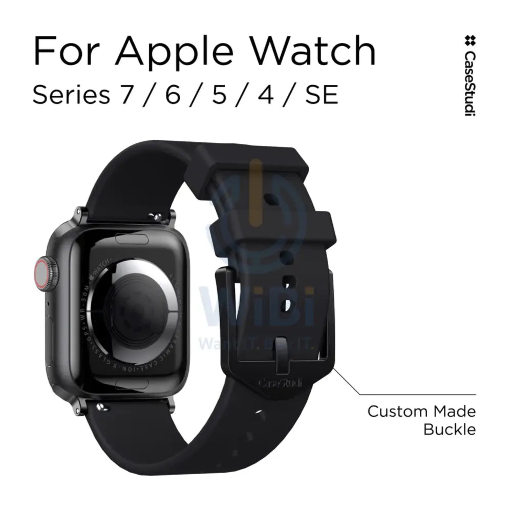 Casestudi USL Series Strap - Apple Watch 38/40/41mm / Black Accessories > Smart Watches > Straps