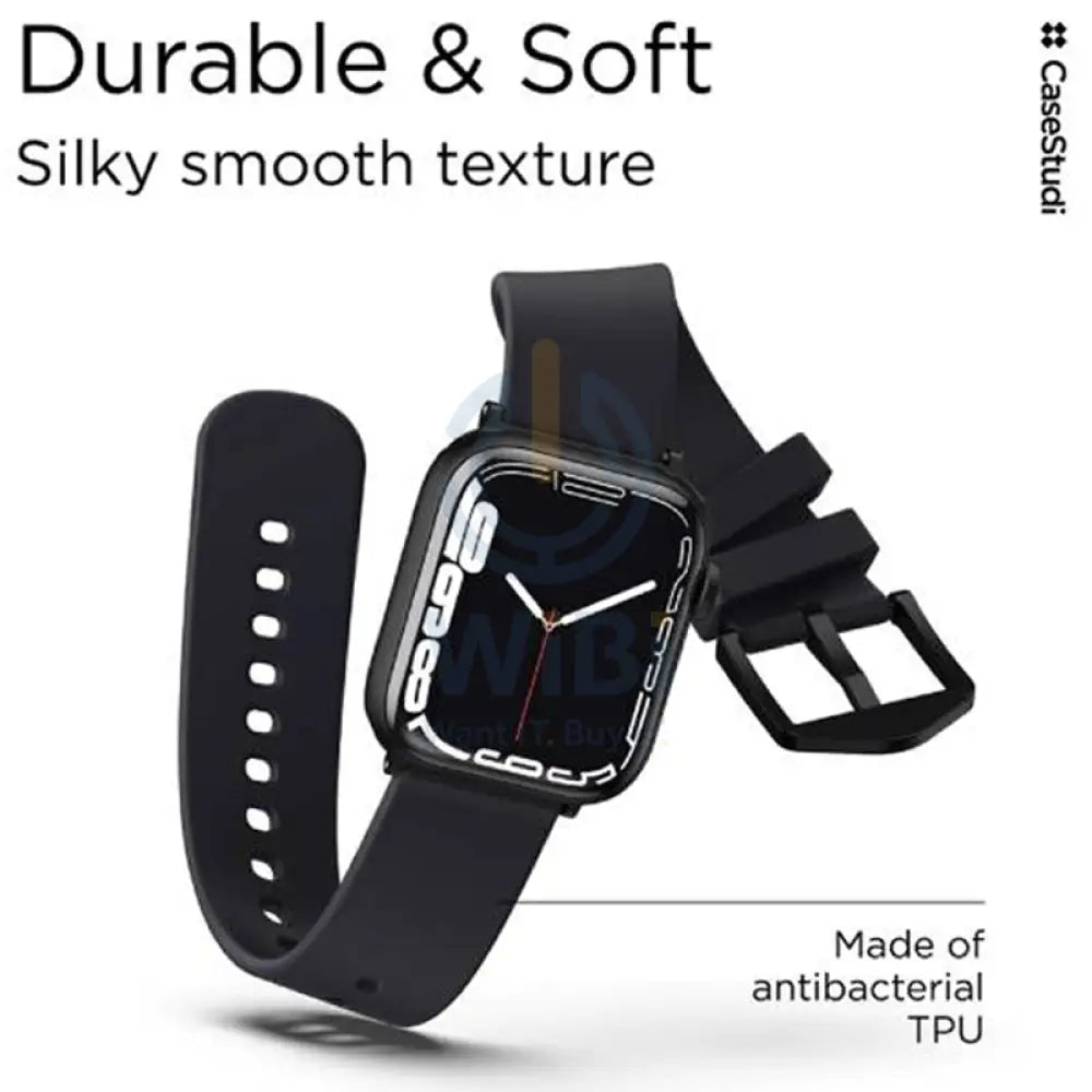 Casestudi USL Strap - Apple Watch Series 7 / 45mm / Black Accessories > Smart Watches > Straps