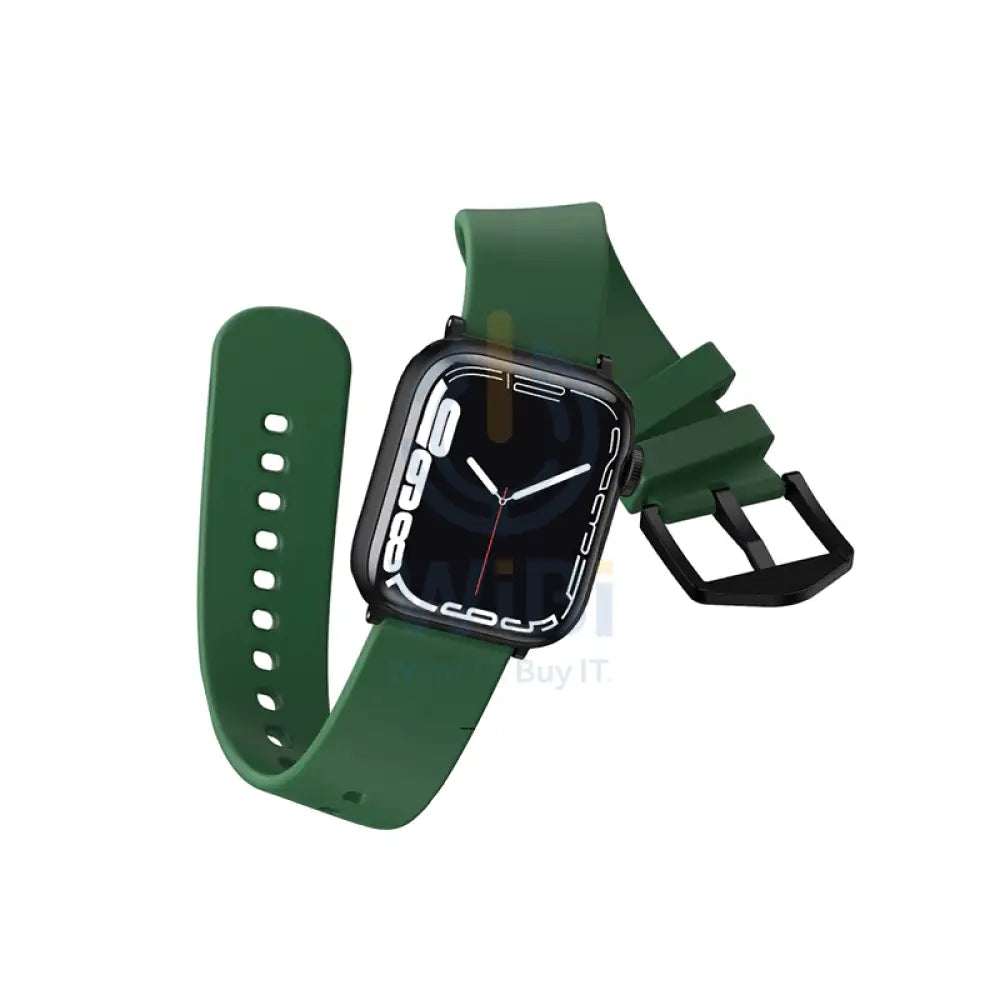 Casestudi USL Strap - Apple Watch Series 7 / 45mm / Green Accessories > Smart Watches > Straps