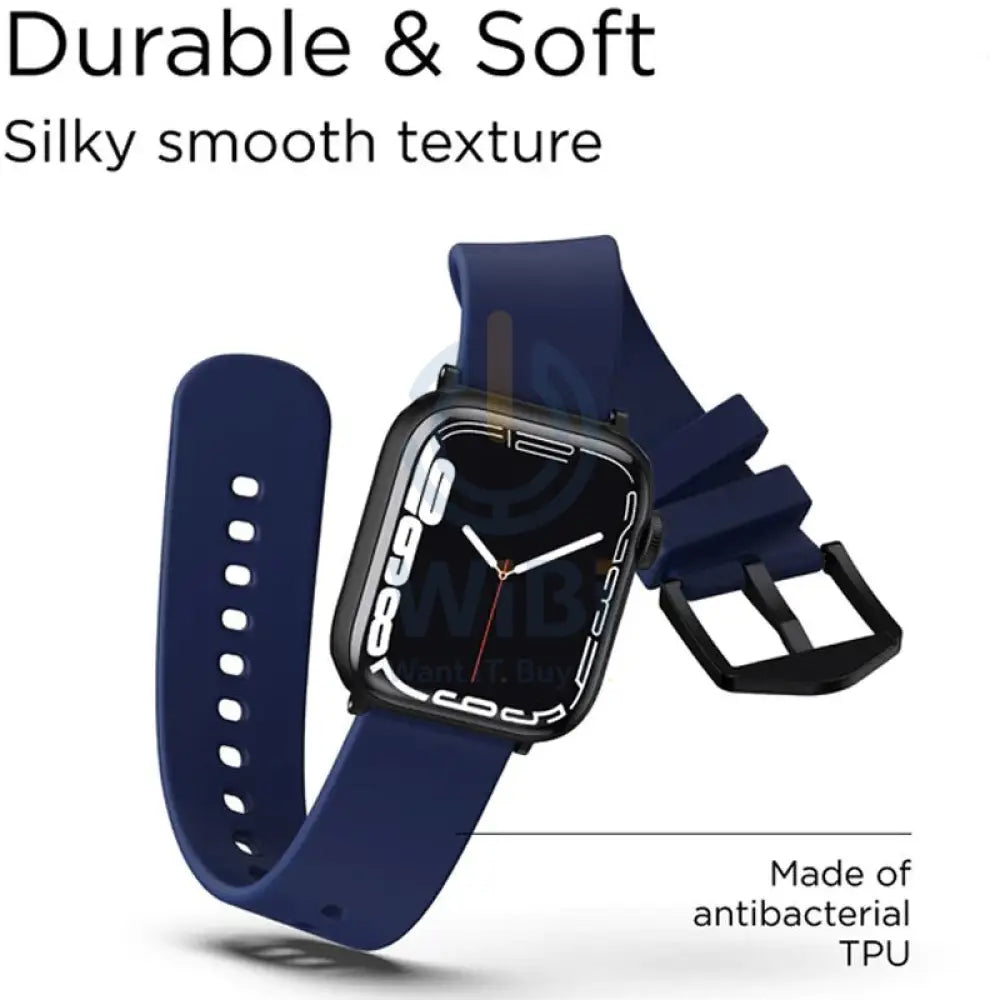Casestudi USL Strap - Apple Watch Series 7 / 45mm / Navy Accessories > Smart Watches > Straps