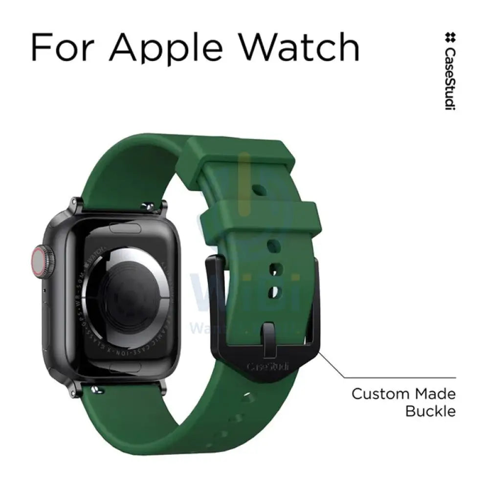 Casestudi USL Strap For Apple Watch Series 7- 41mm - Green Accessories > Smart Watches > Straps