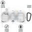 Catalyst® Waterproof Case For Airpods 1 & 2 -Frost White Accessories > Mobiles & Tablets > Mobiles