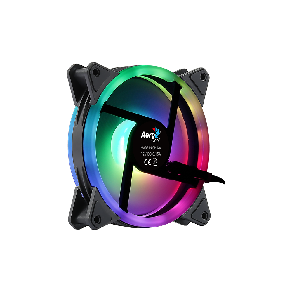 Aerocool Duo 12 ARGB PC Fan - 120mm