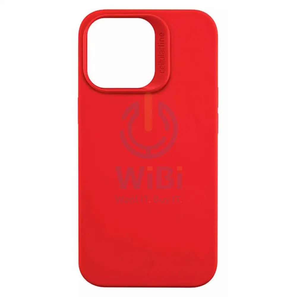 Cellularline Sensation Silicone case - Apple iPhone 14 Pro Max / Red Accessories > Mobiles & Tablets > Offer Zone