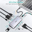 Choetech 9 In 1 USB C HUB - Silver Accessories > USB Hub > Offer Zone