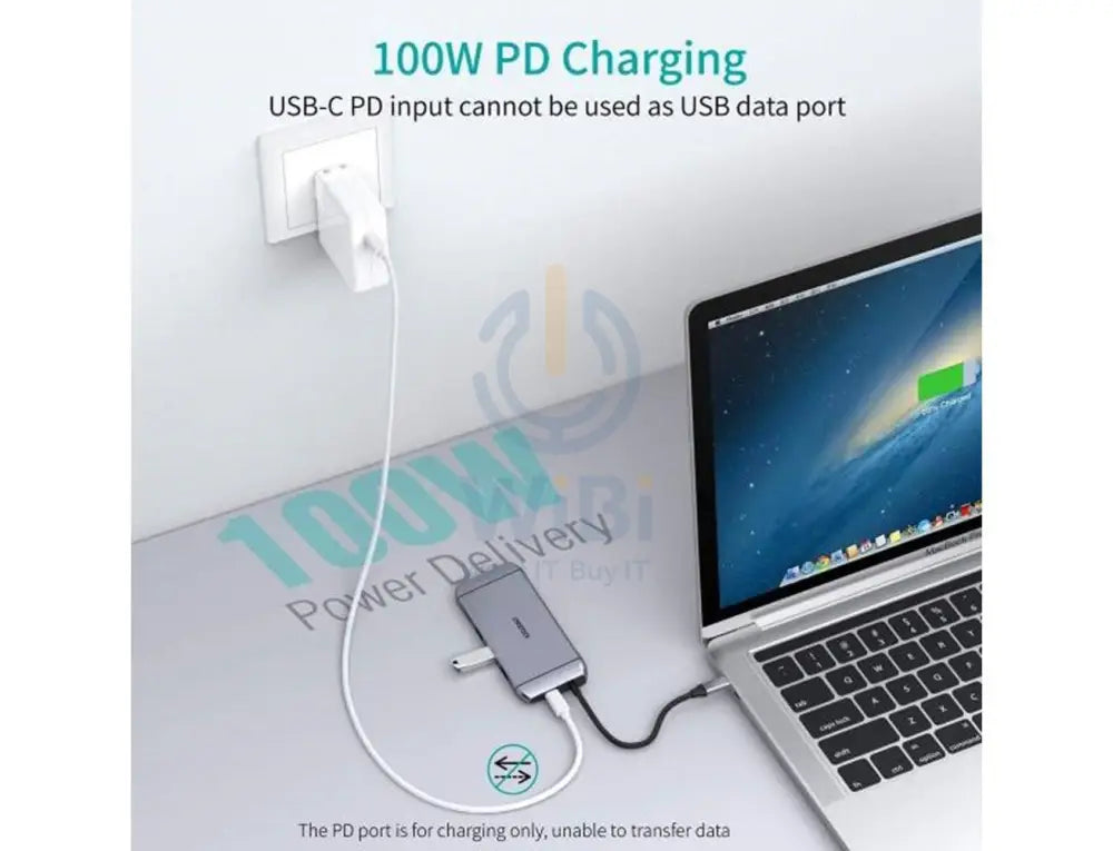 Choetech 9 In 1 USB C HUB - Silver Accessories > USB Hub > Offer Zone