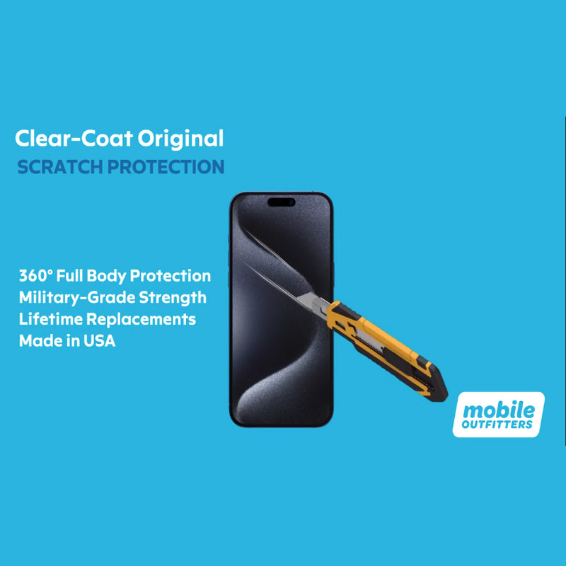 Mobile Outfitter Original Sheet / Front & Back / Clear - Scratch Protection