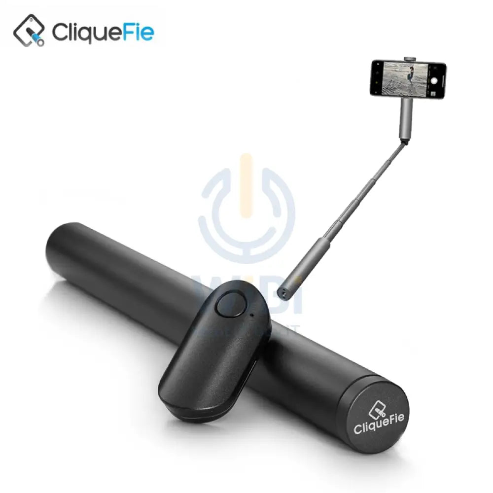 Cliquefie Glitter Selfie Stick - Gray Accessories > Mobiles & Tablets > Mobiles > Mobile Holder / Stands