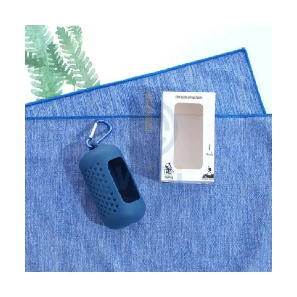 CooIing Ice Towel - Blue Outdoor & Travel > Towels