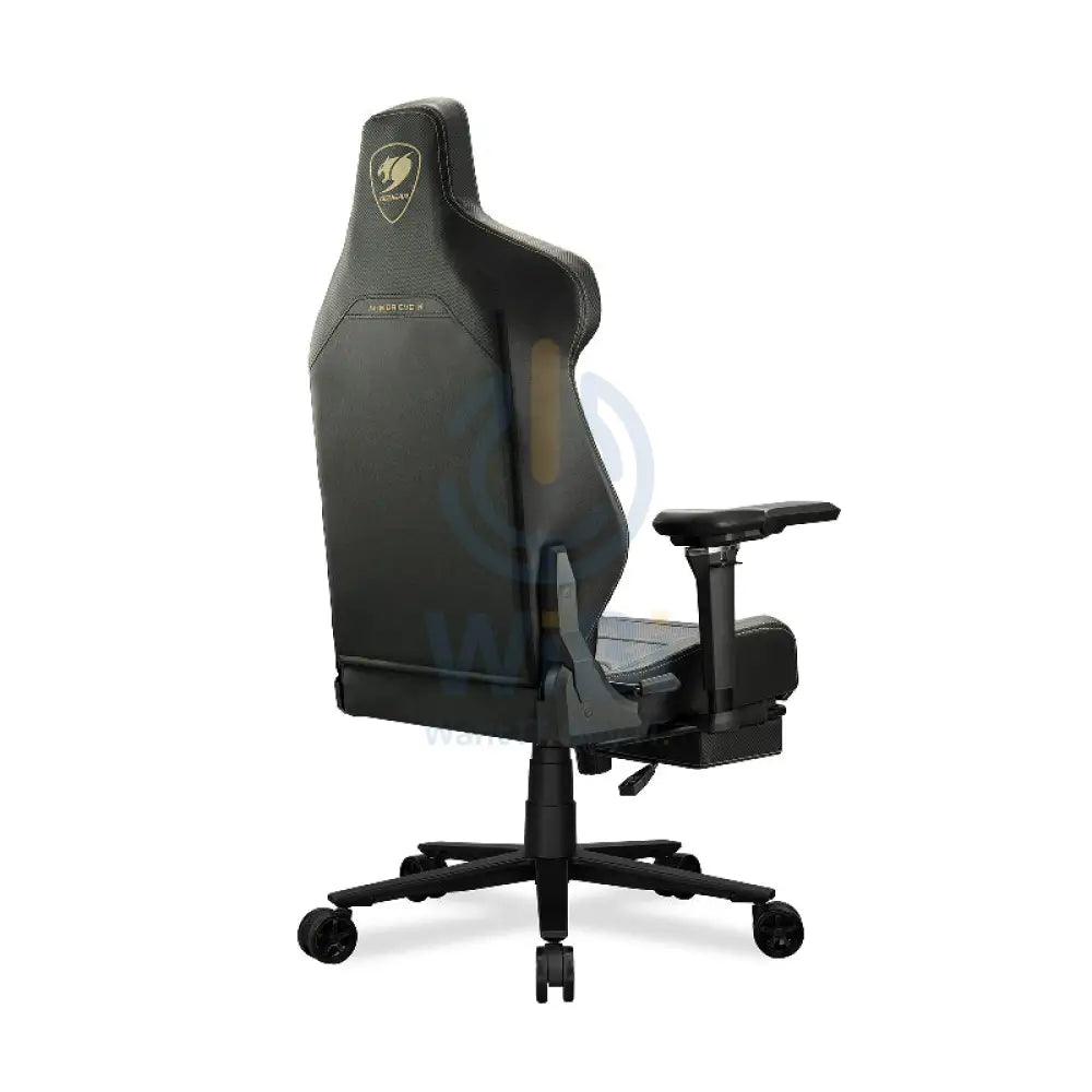 Cougar Armor Evo M Gaming Chair - Breathable Premium PVC Leather / 5D / Black/Gold Accessories > Chairs > Gaming Zone