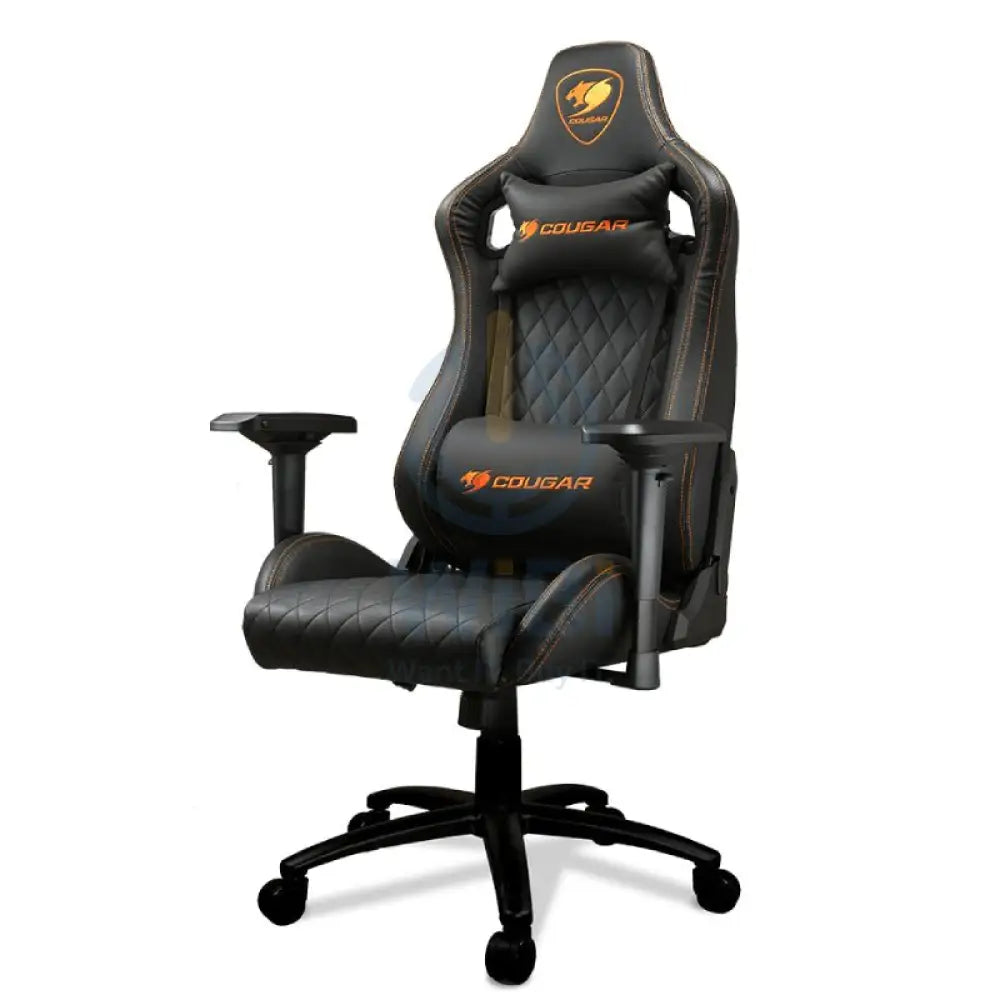 Cougar Armor S Gaming Chair - Breathable PVC Leather / 4D / Black Accessories > Chairs > Gaming Zone