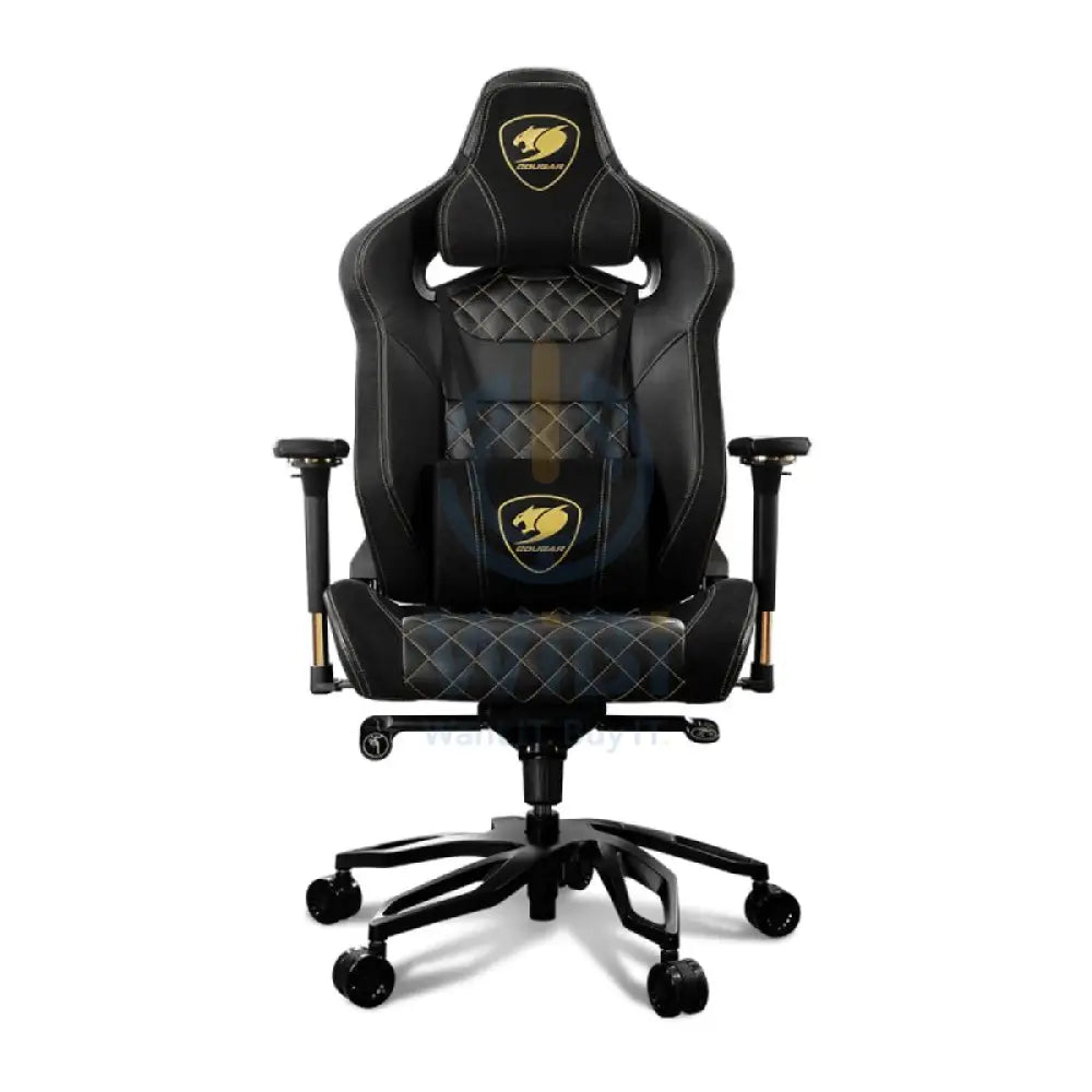 Cougar Armor Titan Pro Gaming Chair - Breathable PVC Leather Micro Suede-Like Textur / 4D Accessories > Chairs > Gaming
