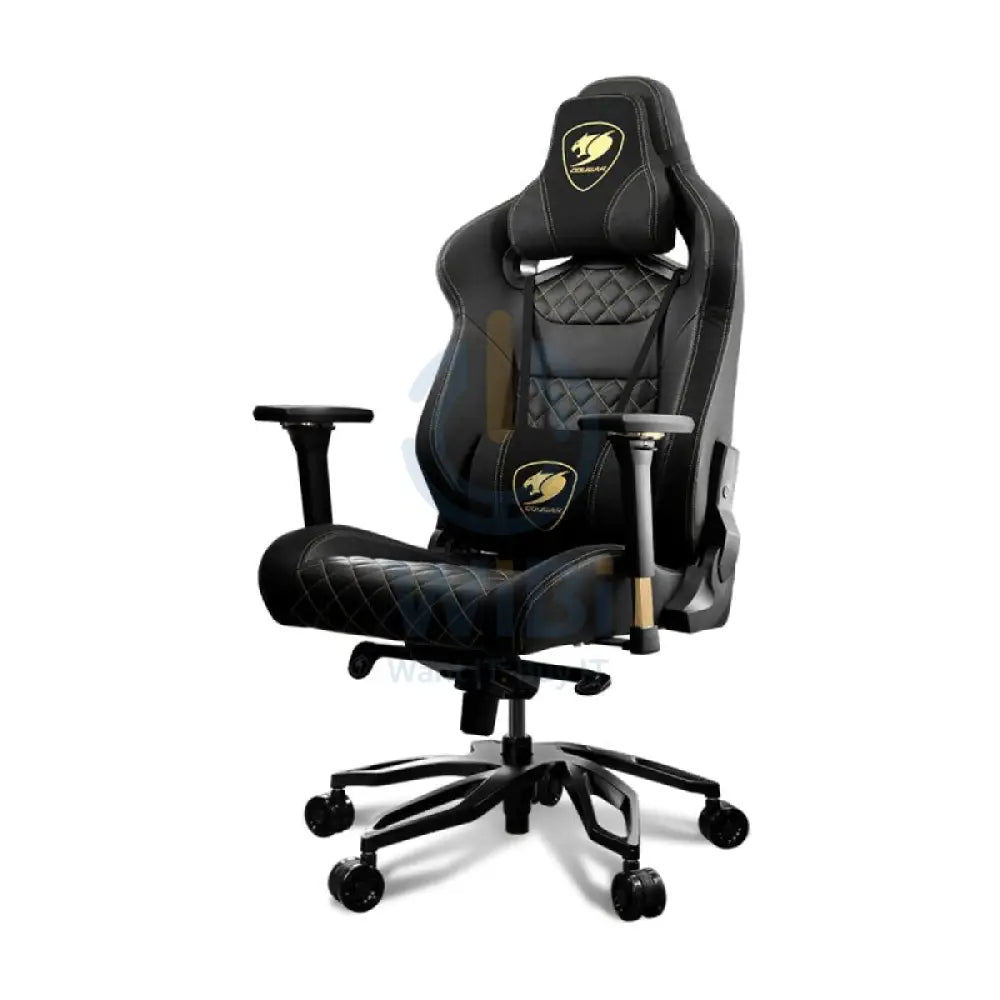 Cougar Armor Titan Pro Gaming Chair - Breathable PVC Leather Micro Suede-Like Textur / 4D Accessories > Chairs > Gaming