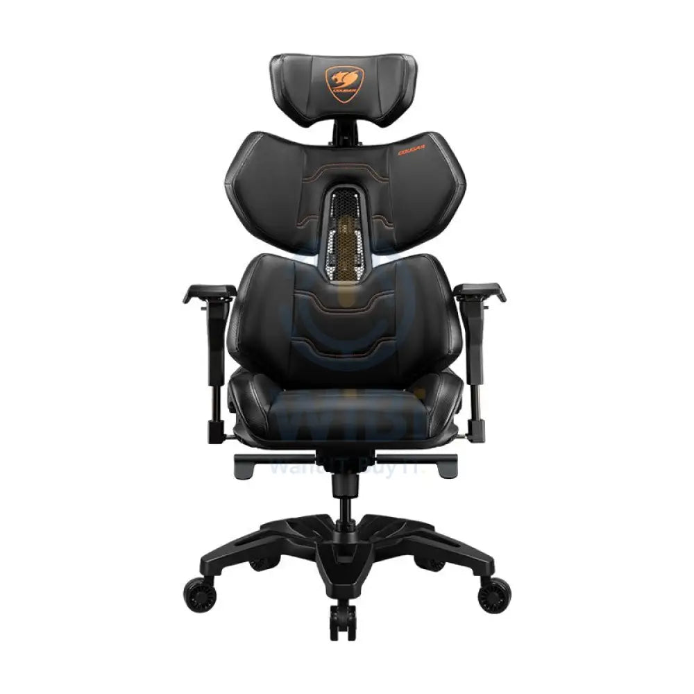 Cougar Terminator Gaming Chair - Rectangular / Leather / Black Accessories > Chairs > Gaming Zone