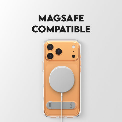 PanzerGlass® Feature Kickstand & MagSafe Transparent Case For iPhone 17 Pro Max - Clear