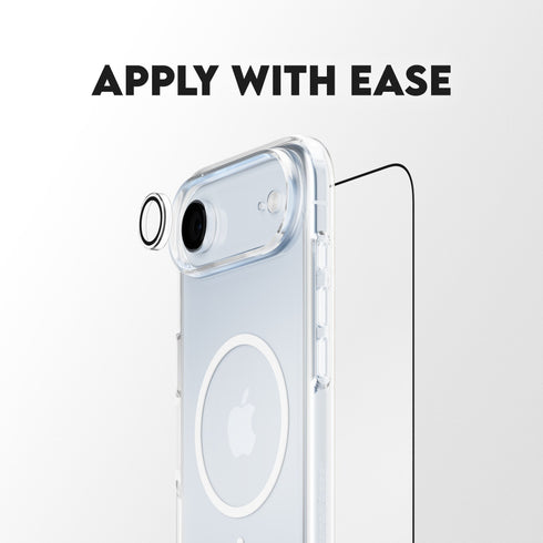 PanzerGlass® 3-in-1 Flagship Combat Bundle For iPhone Air - Clear