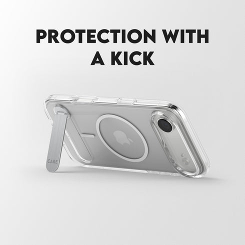 PanzerGlass® Feature Kickstand & MagSafe Transparent Case For iPhone Air - Clear