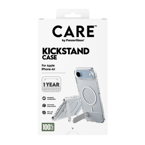 PanzerGlass® Feature Kickstand & MagSafe Transparent Case For iPhone Air - Clear