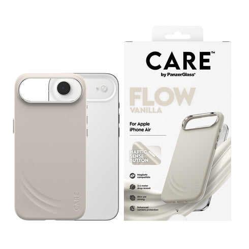 PanzerGlass® Feature FLOW MagSafe Case For iPhone Air - Vanilla