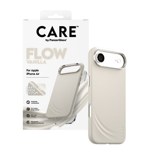 PanzerGlass® Feature FLOW MagSafe Case For iPhone Air - Vanilla