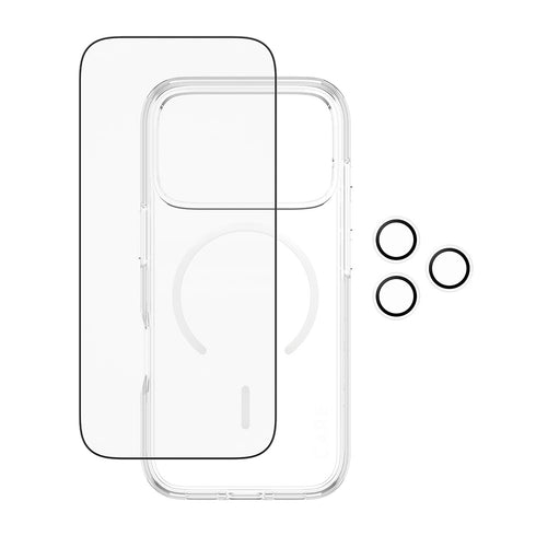 PanzerGlass® 3-in-1 Flagship Combat Bundle For iPhone 17 Pro - Clear