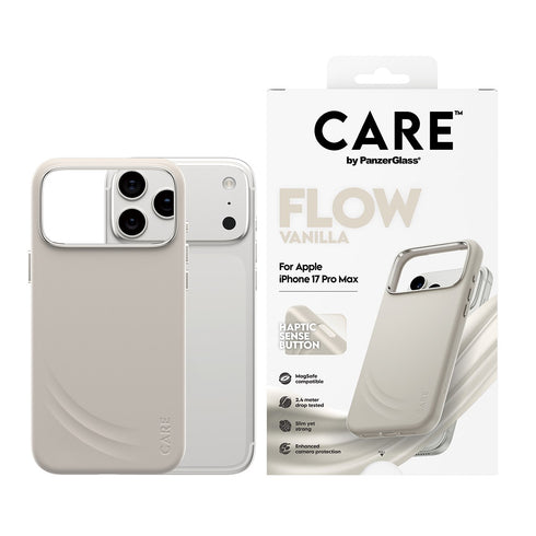 PanzerGlass® Feature FLOW MagSafe Case For iPhone 17 Pro Max - Vanilla