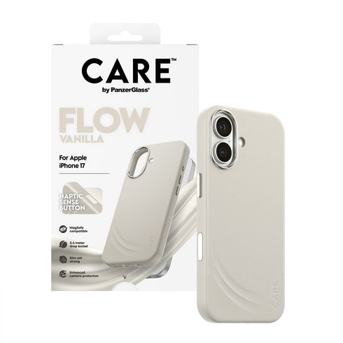 PanzerGlass® Feature FLOW MagSafe Case For iPhone 17 - Vanilla