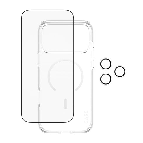 PanzerGlass® 3-in-1 Flagship Combat Bundle For iPhone 17 Pro Max - Clear