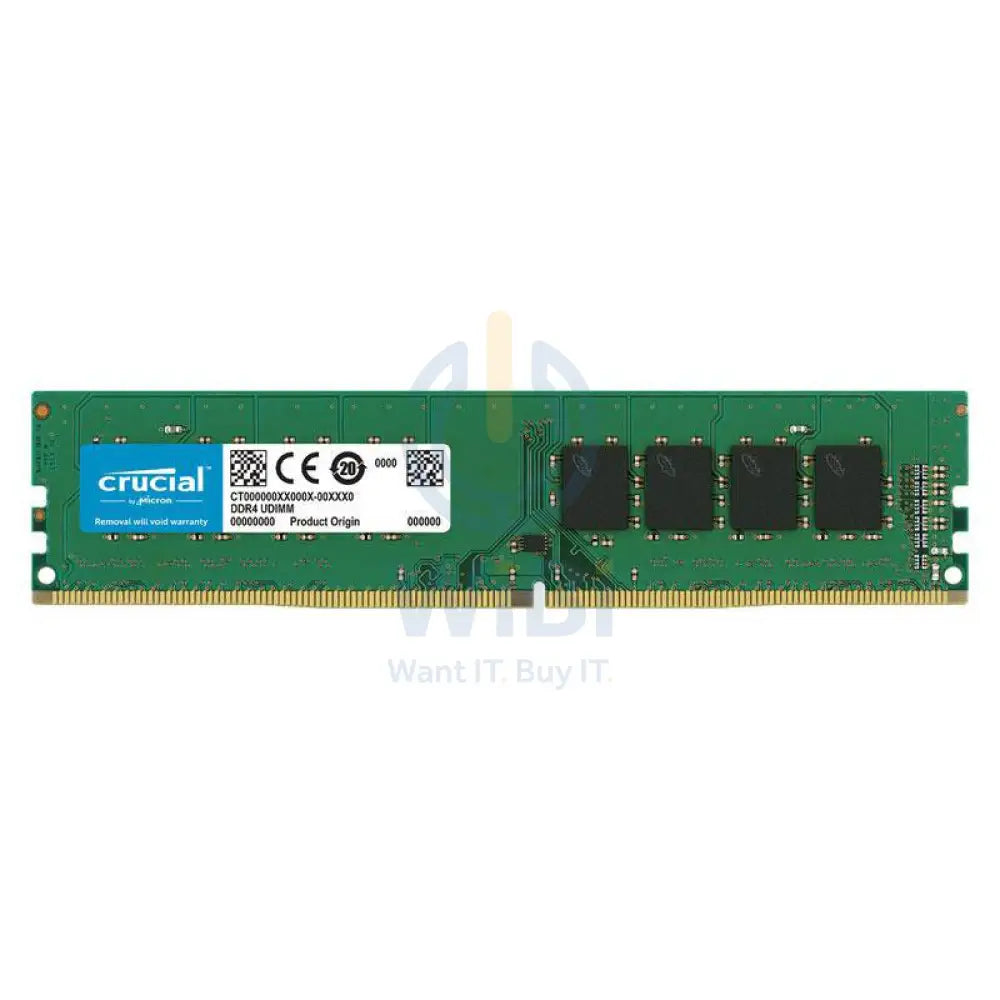 Crucial Desktop Memory - 16GB / DDR4 / 288-pin / 3200MHz / Desktop Memory Module