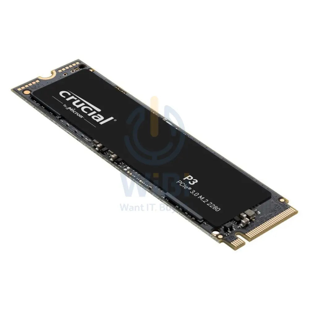 Crucial P3 - 2TB / M.2 2280 / PCIe 3.0 - SSD (Solid State Drive) Storage > Solid State Drive