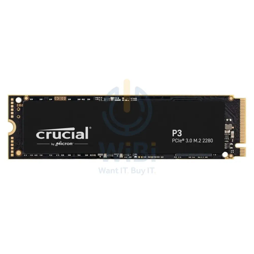 Crucial P3 - 2TB / M.2 2280 / PCIe 3.0 - SSD (Solid State Drive) Storage > Solid State Drive