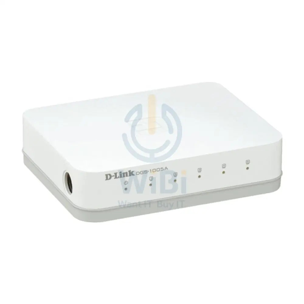 D-Link DGS-1005A Desktop Switch - 5-Ports / 10 Gbps / Unmanaged / Desktop