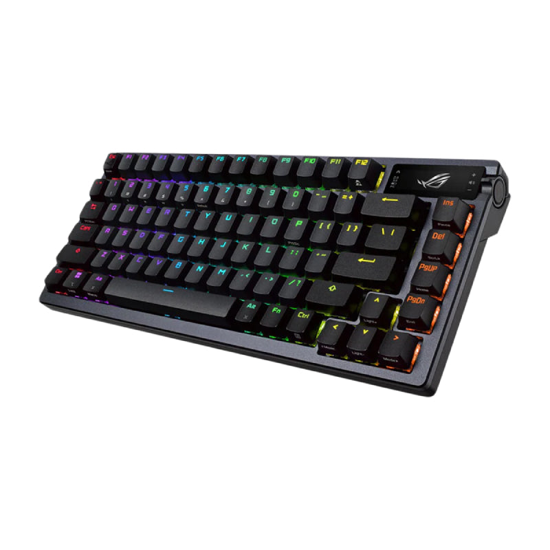 ASUS ROG AZOTH 75% RGB Wireless DIY Mechanical Gaming Keyboard EN/AR - Gunmetal