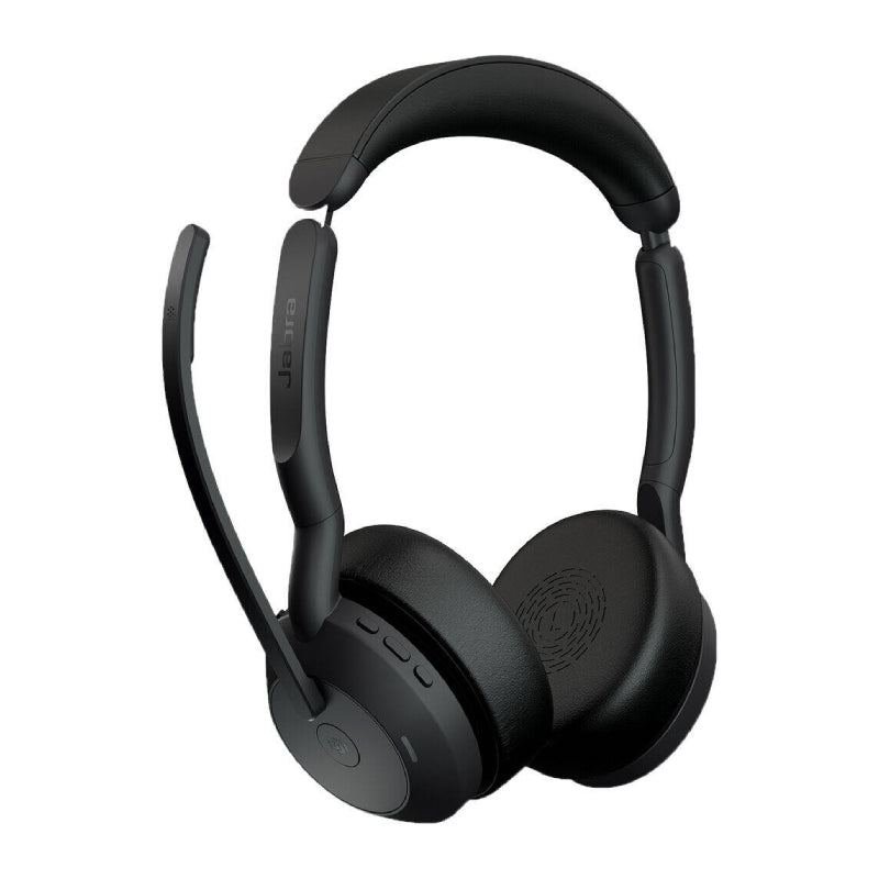 Jabra Evolve2 55 Link380c USB-C Stereo Headphone - Wireless / Black