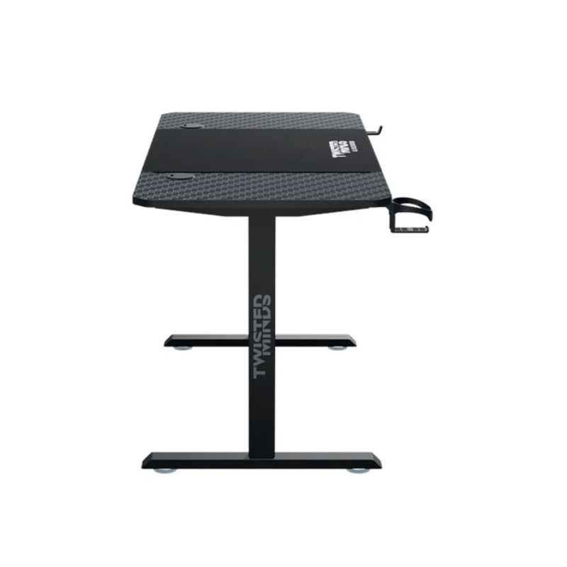 Twisted Minds Paradox Adjustable Gaming Desk - Black