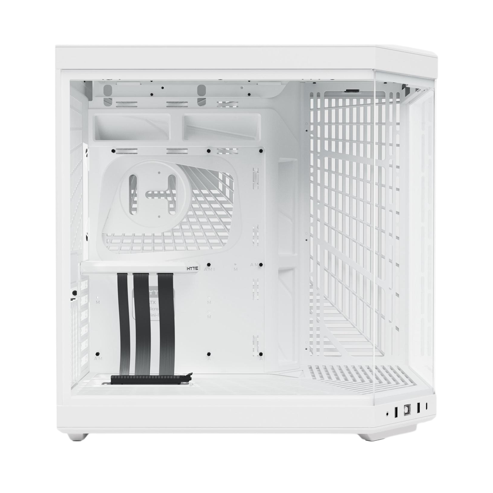HYTE Y70 Modern Aesthetic Mid Tower Case - Snow White