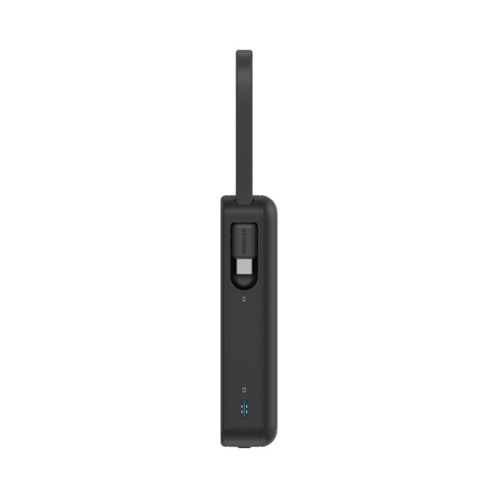 MOMAX Vital+ Power Bank - 10000mAh / 30W / USB-C / Black
