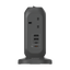 MOMAX OnePlug 7-Outlet Power Strip - USB-A / USB-C / Space Grey