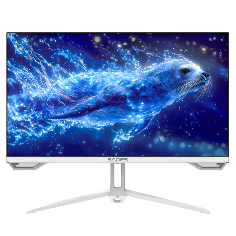 SADES SL-Sealion Pro SA-F04F27B Gaming Monitor - 27" FHD / 1ms / 144Hz / HDMI 2.1 / DisplayPort 1.4 / White