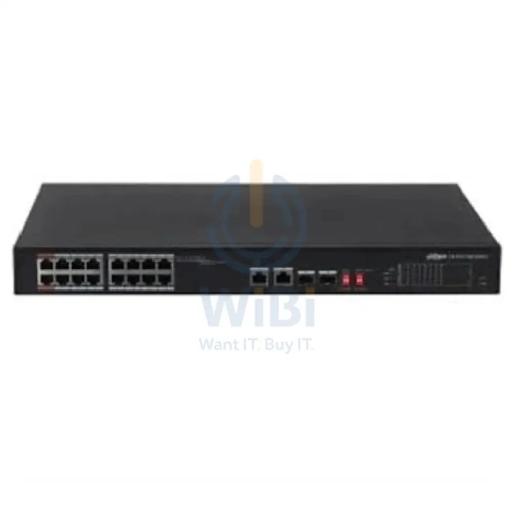 Dahua 18-Port Unmanaged Switch with 16-Port PoE - 18 Ports / Unmanaged - Switch Networking Products > Switches