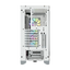 CORSAIR iCUE 4000X RGB Mid Tower Case - White