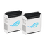 ASUS ROG Rapture GT6 Whole Home Mesh Wi-Fi 6 2-Pack System - Moonlight White