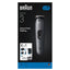 Braun All-in-One Series 3, 8in1 Grooming Kit, Ultra Sharp Blade, 14 Lengths, AIO3540 Metallic Black
