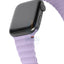 Decoded Apple Watch 41/40/38mm Series 1-8- SE Silicone Magnet Traction Lite Strap - Lavender Accessories > Smart Watches