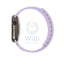 Decoded Apple Watch 41/40/38mm Series 1-8- SE Silicone Magnet Traction Lite Strap - Lavender Accessories > Smart Watches
