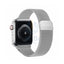Decoded Apple watch 45mm Milan Traction Strap - Titanium Accessories > Smart Watches