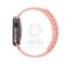Decoded Apple Watch 49/45/44/42 mm Series 1-8/SE/Ultra Silicone Magnet Traction Strap Lite - Peach Pearl Accessories >